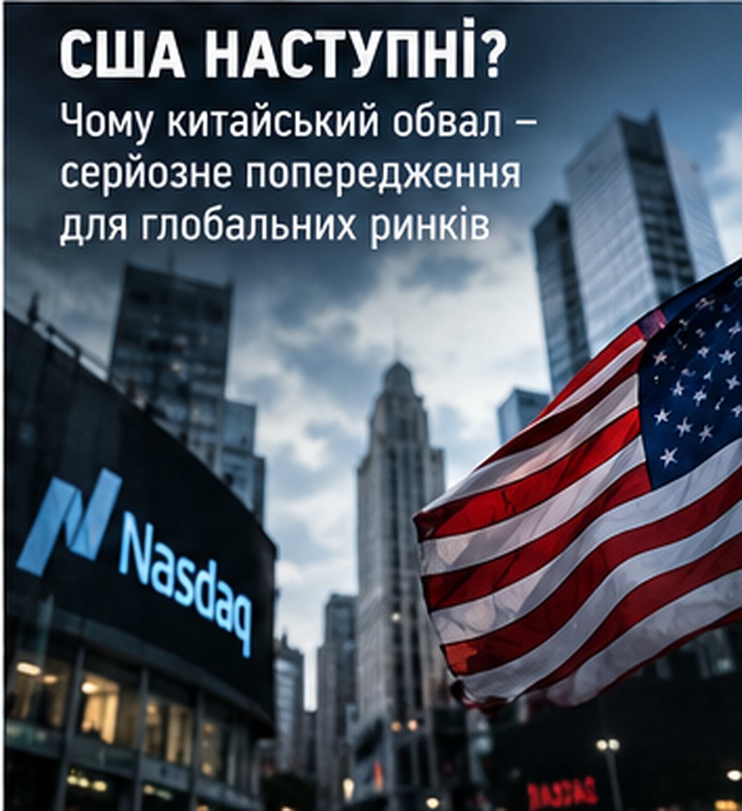 США наступні? Чому китайський обвал — серйозне попередження для глобальних ринків